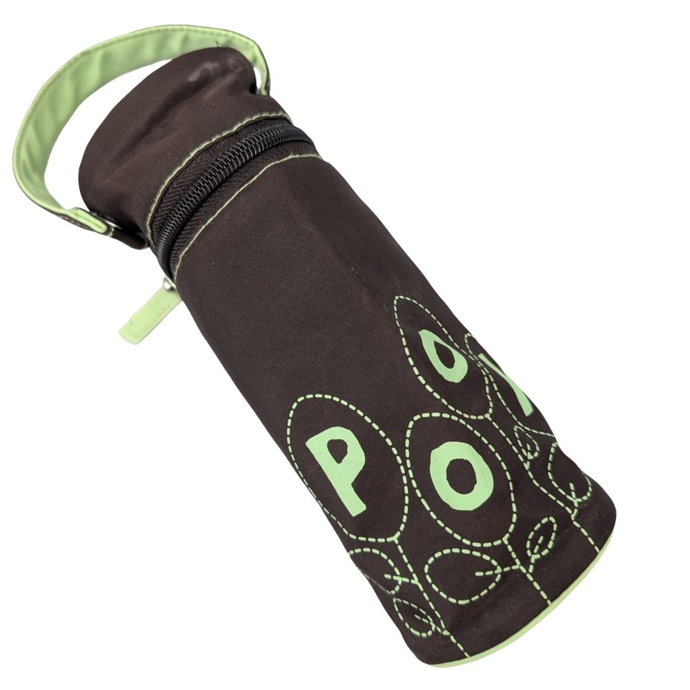 Disney Baby Winnie the Pooh Insulated Bottle Bag Brown Green Travel Carrier